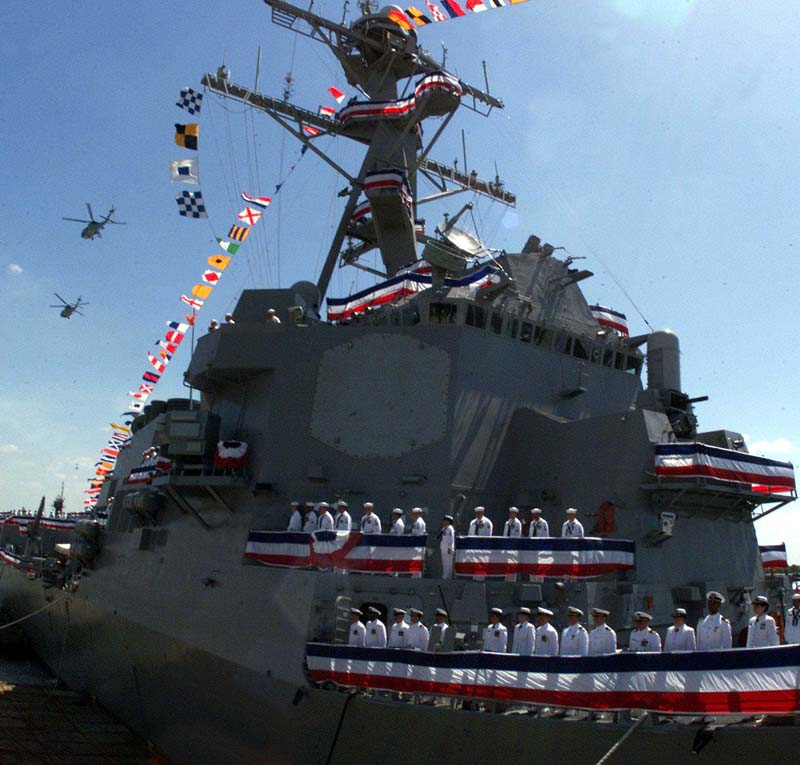 U.S. Navy Commissions Northrop Grumman-Built Aegis Destroyer (d=16245)