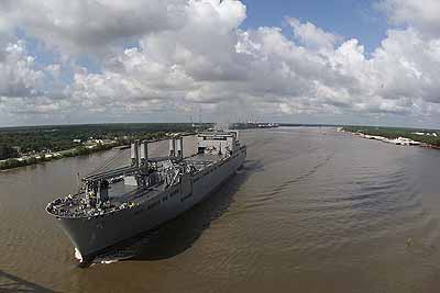 Fifth Navy Sealift Ship Ahead of Schedule (d=19790)