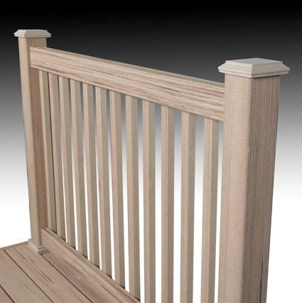 Tropical Rainforest Collection Handrail in Desert