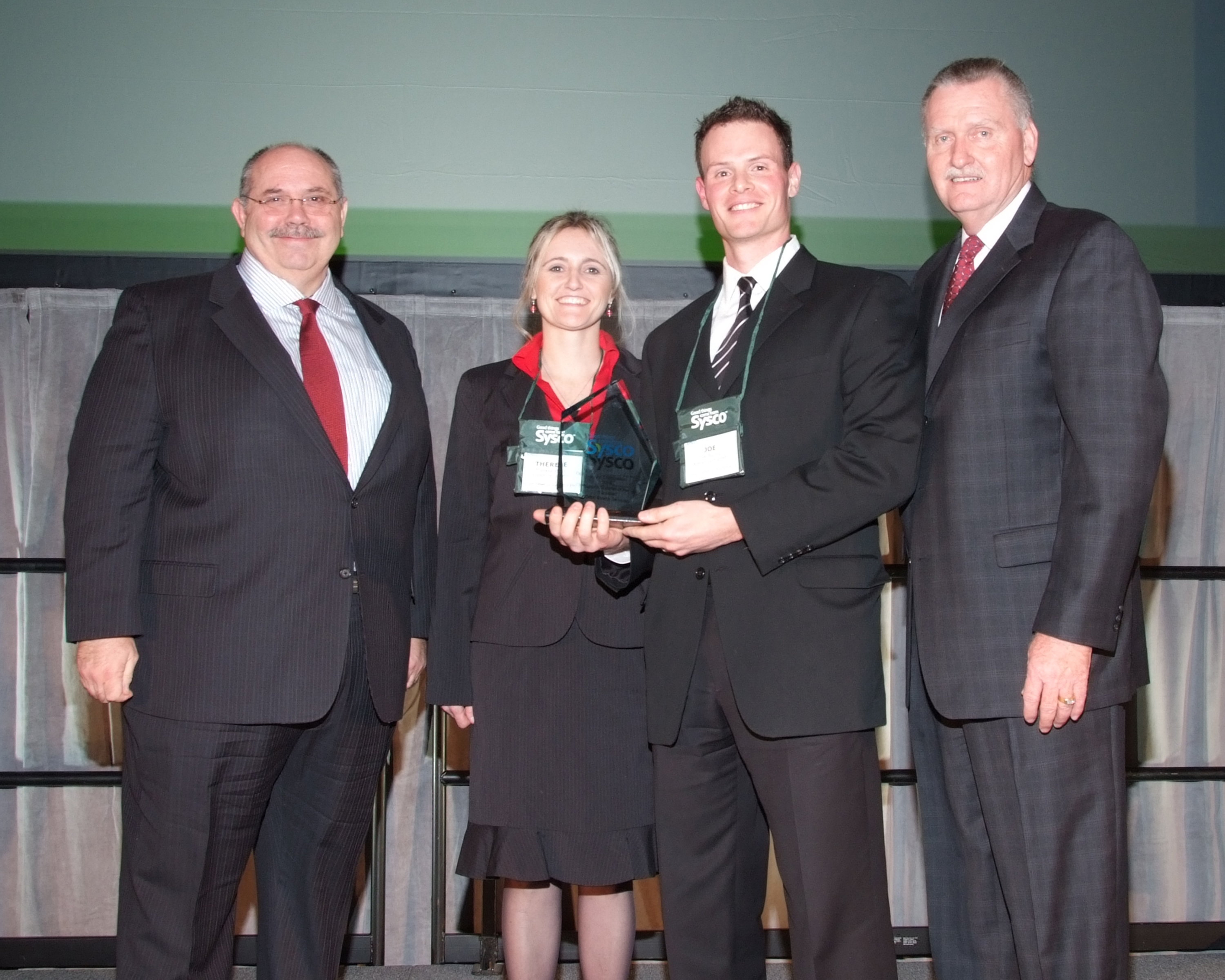 Sysco Corporation Presents Award to Orion Energy Systems