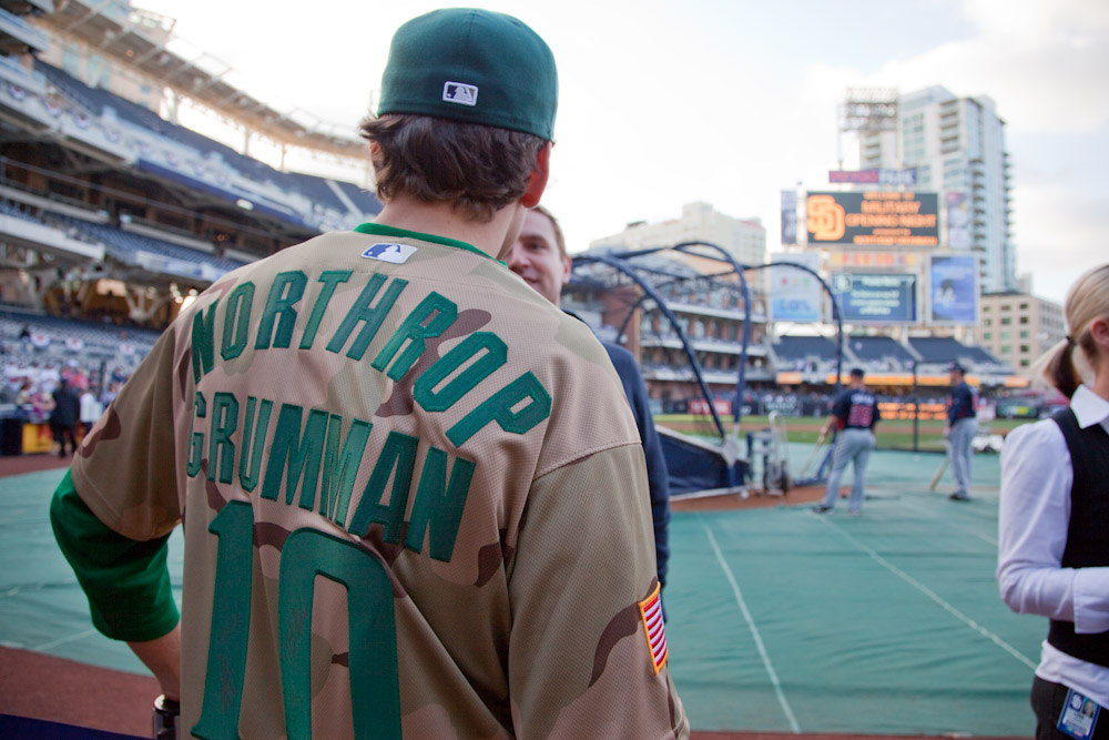 Sponsors Military Night At Petco Park