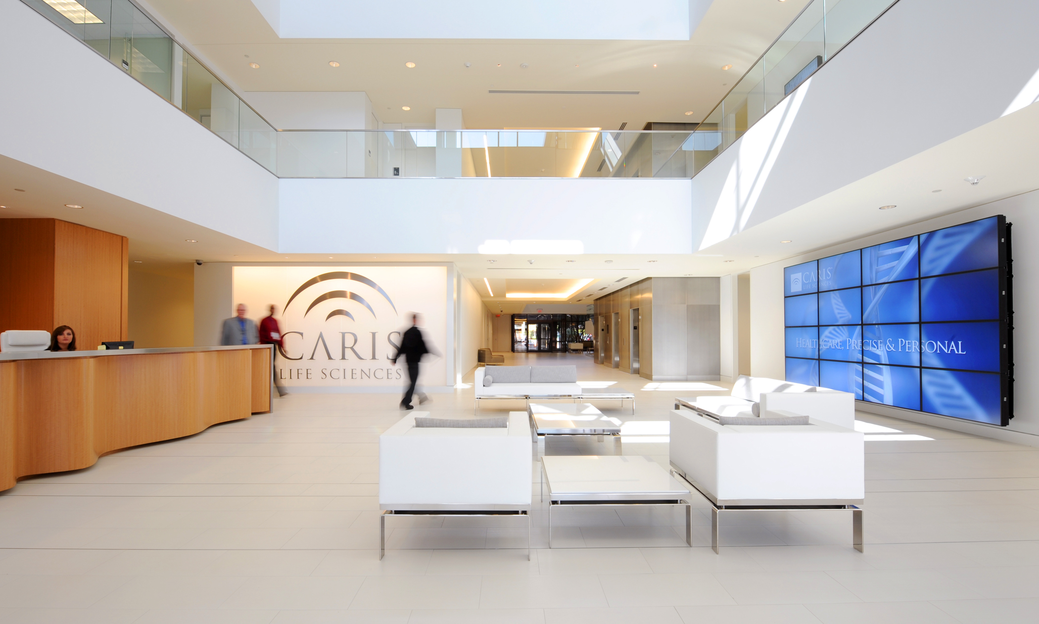 Caris Life Sciences Interior Lobby