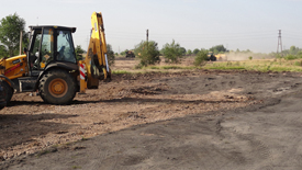 Converting and warehousing building groundwork in Metsä Tissue Krapkowice mill