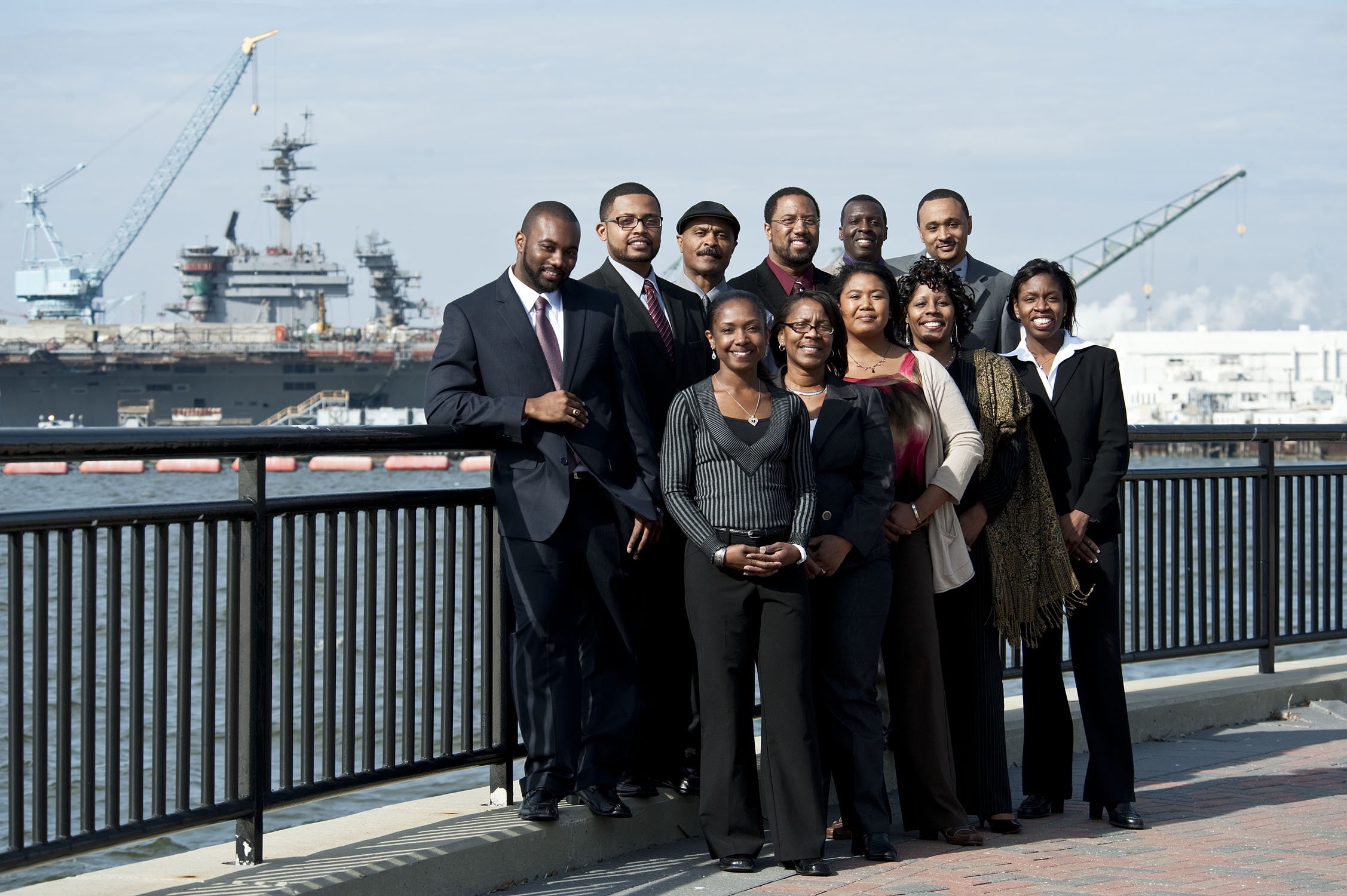 BEYA winners from Newport News Shipbuilding