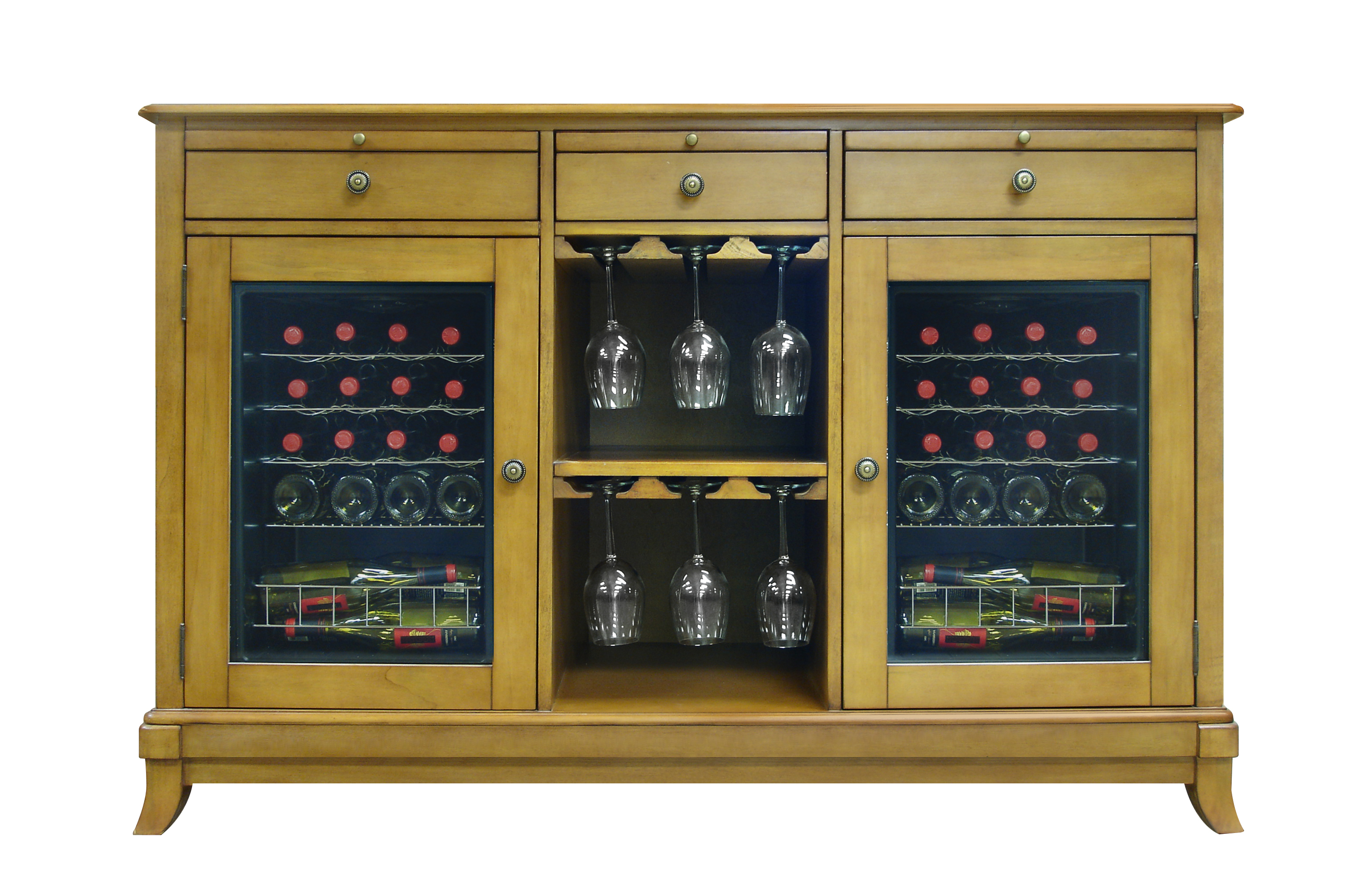 Vinotemp Cava 36-Bottle Wine Credenza