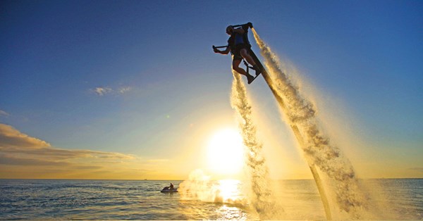 JetLev Sunset
