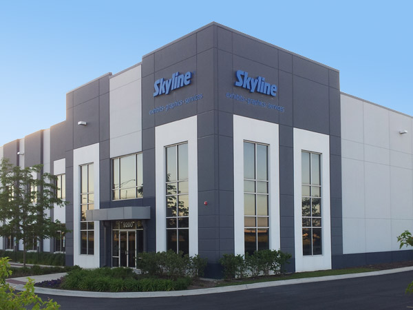 Skyline Exhibits Chicago Trade Show Displays New Service Center