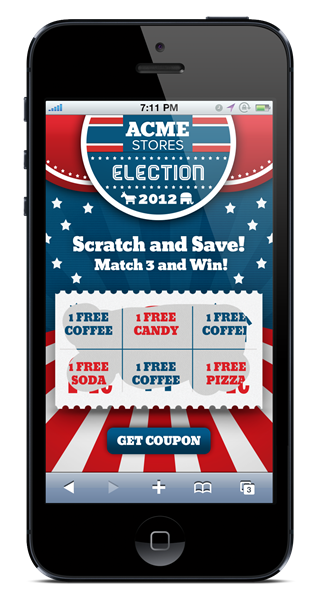 Scratch-Off Mobile Coupon Game