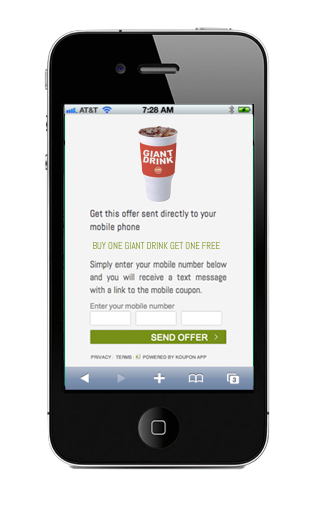 Facebook Offer on Mobile