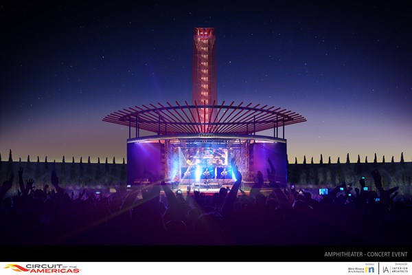 The Tower Amphitheather at Circuit of The Americas