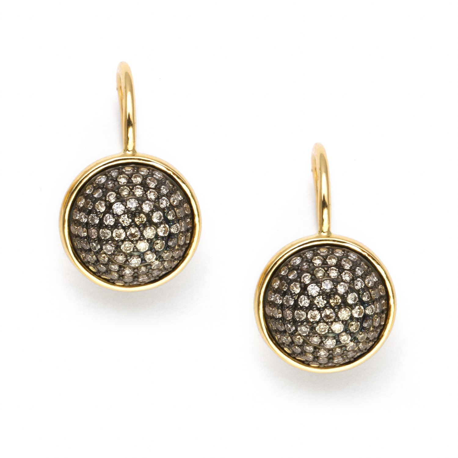 Champagne Diamond Earrings KC Designs