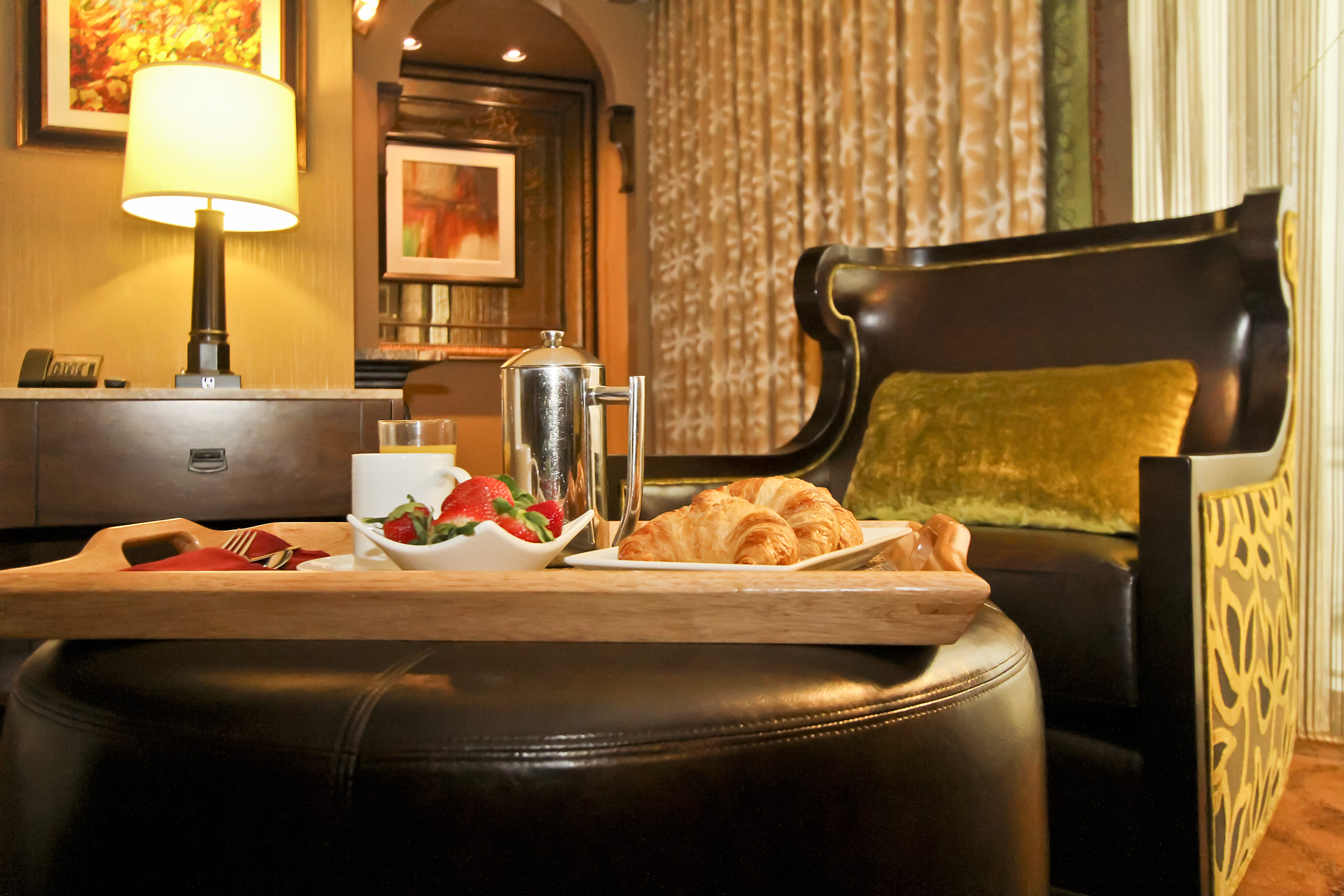 A newly renovated Marquis Suite at L'Auberge Casino Resort Lake Charles