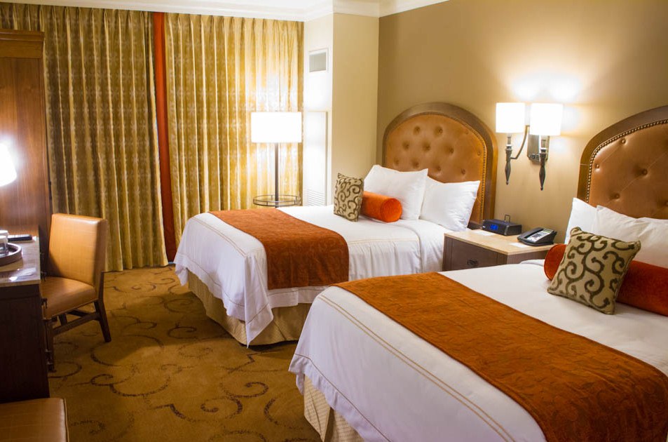 Newly opened Queen Room at River City Casino & Hotel