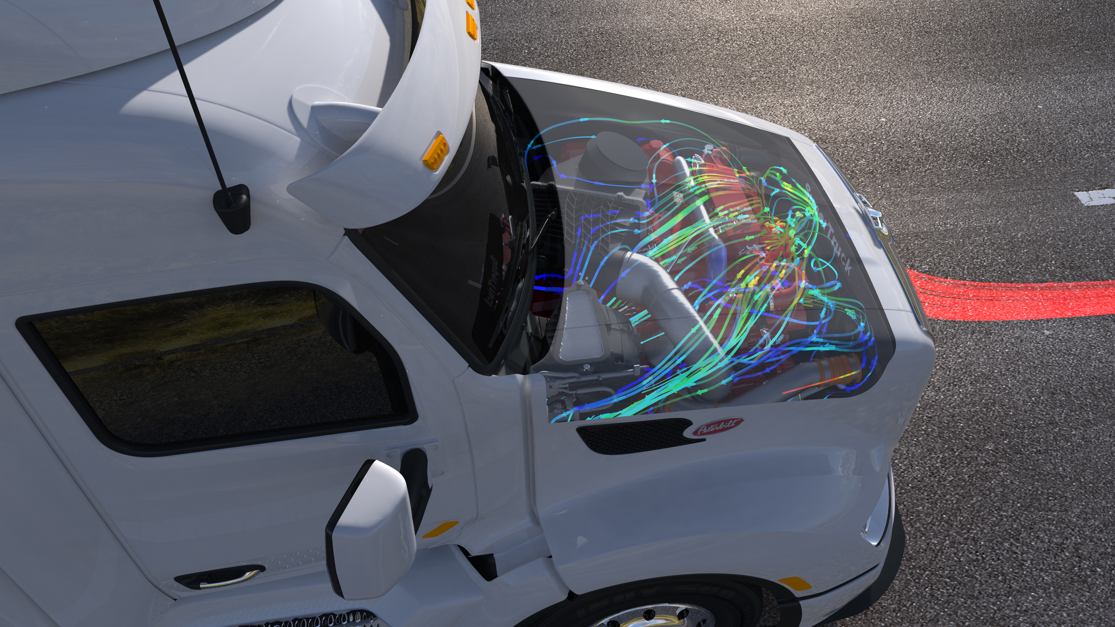 Cummins SuperTruck engine