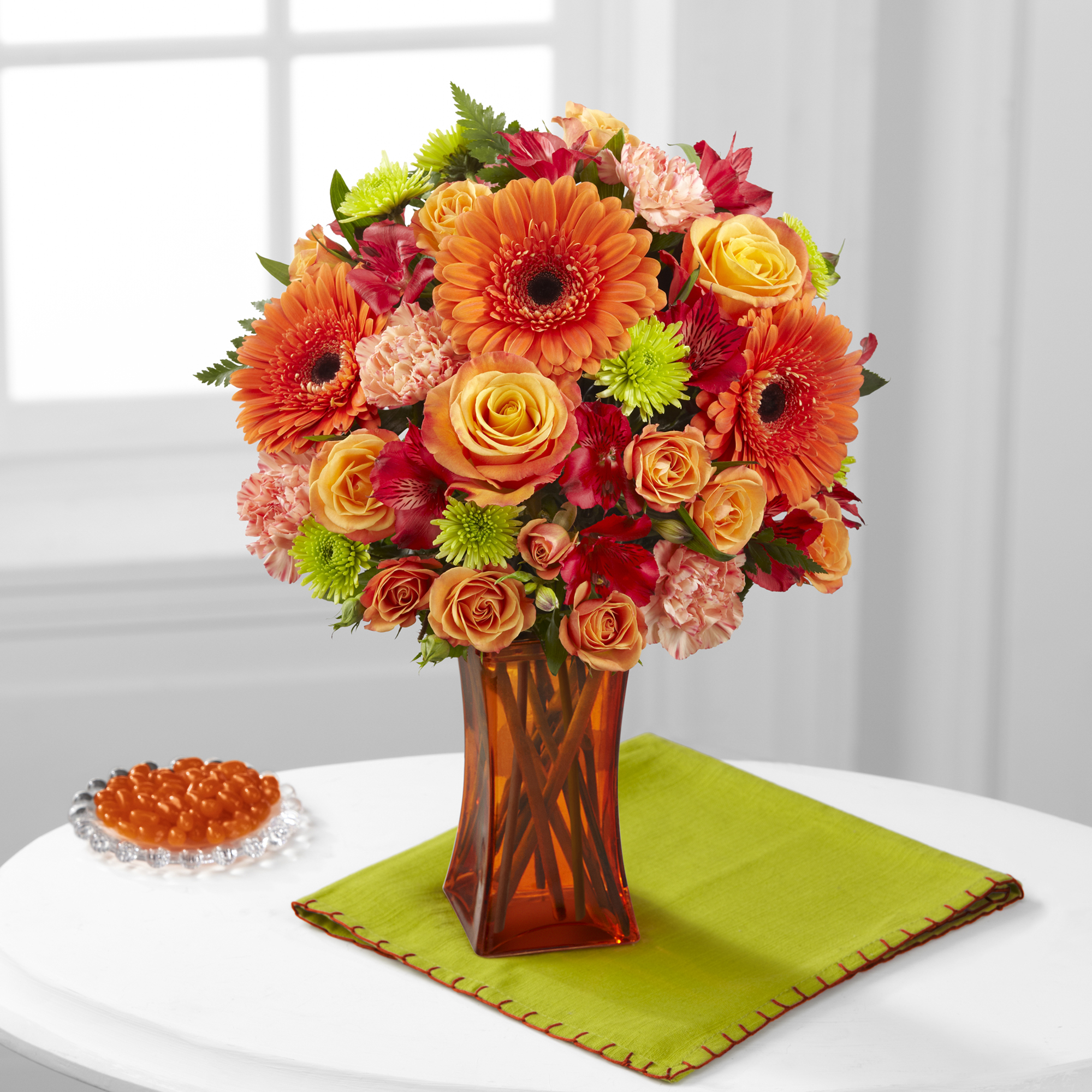 The FTD (R) Orange Escape (TM) Bouquet (CDO)