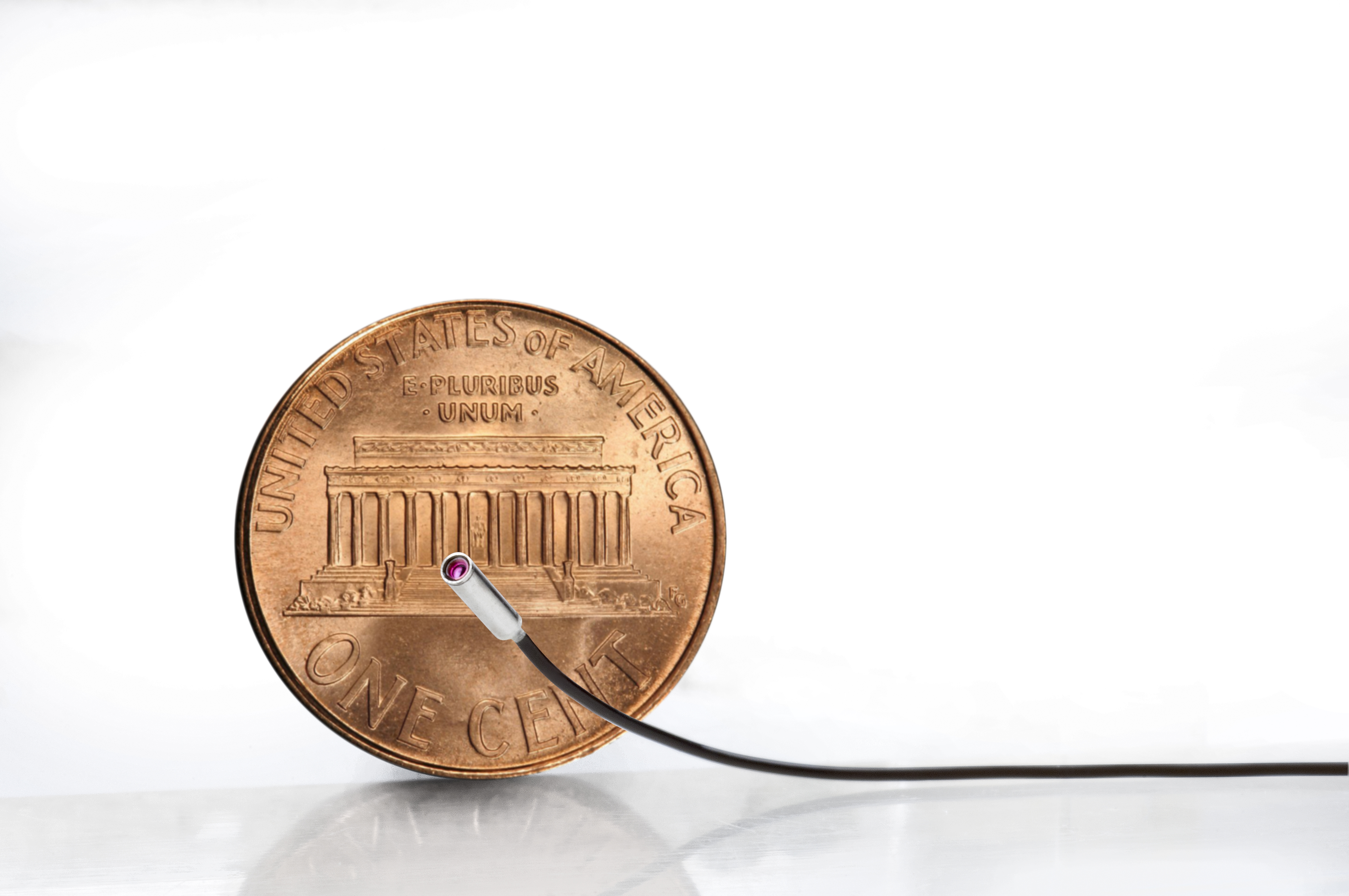 micro ScoutCam(TM) 1.2 by Medigus, the smallest such camera in the world