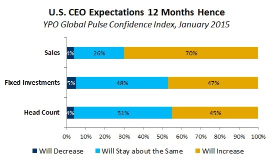 YPO Global Pulse Confidence Index, January 2015