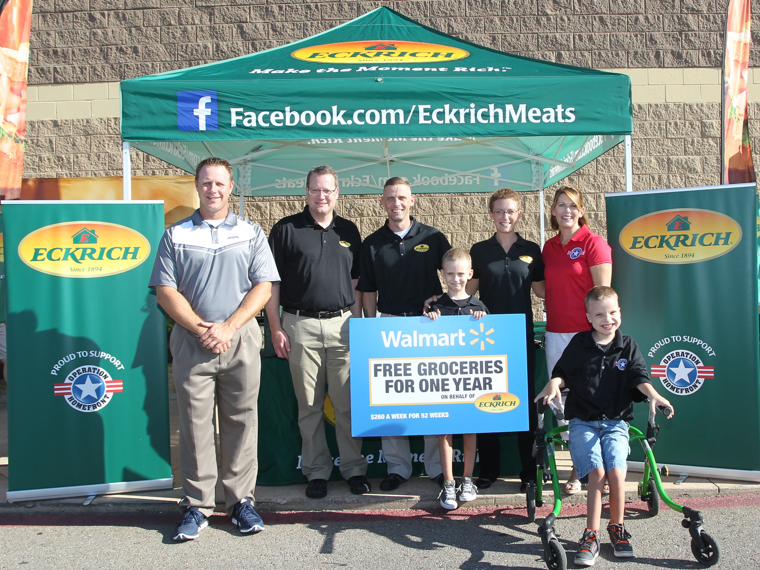 Military Family Honored