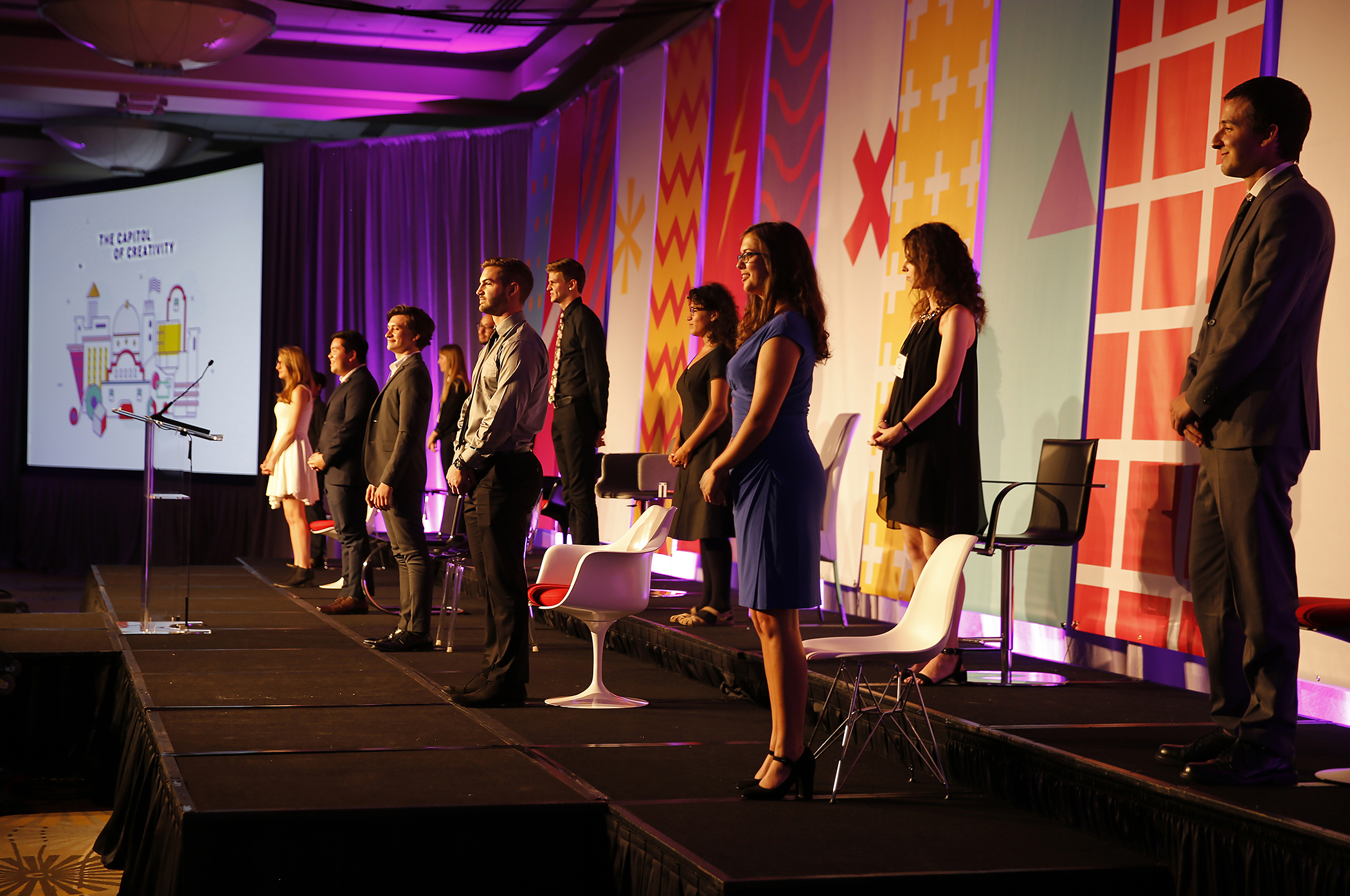 2016RinglingCollegeTrusteeScholarsOnstageatAwardsPhotoRichSchineller s